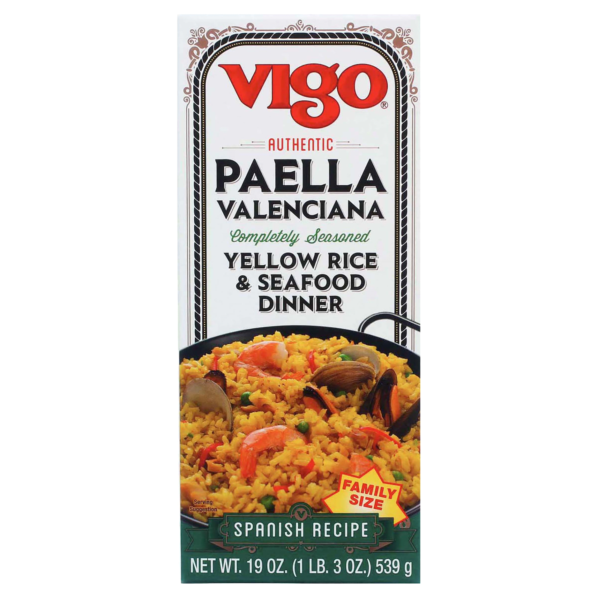 slide 1 of 1, GROCERY-DSD Paella Valenciana Yellow Rice&Seafood Dinner (Box), 1 ct