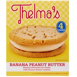 Thelma's 4 Pack Banana Pb Ckie Sndwch