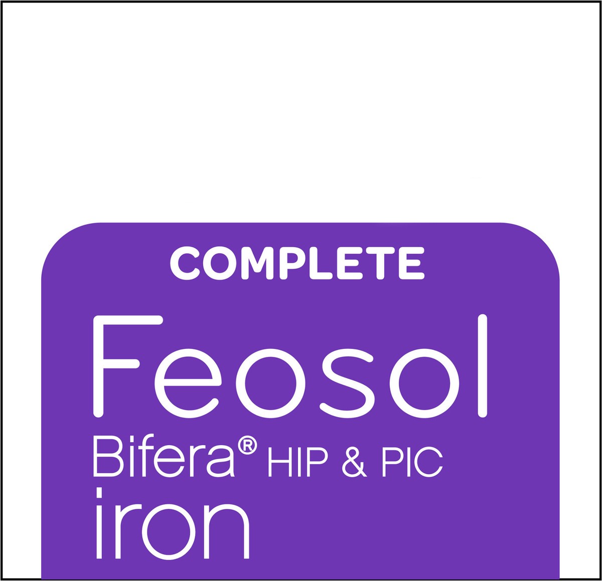 slide 7 of 7, Feosol Complete with Bifera Iron Supplement, 30 ct
