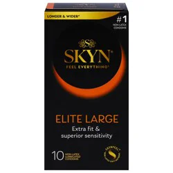 Lifestyles Skyn Elite Large Non-Latex Condom, 12 Ct