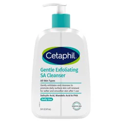 Cetaphil Gentle Exfoliating SA Cleanser, 16 oz