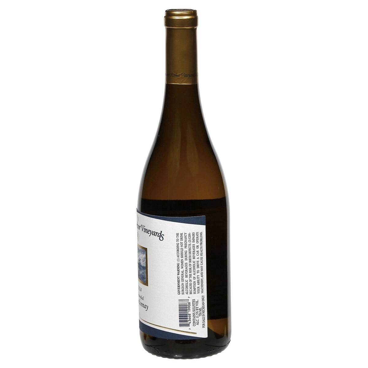 slide 2 of 3, Bowers Harbor Vineyard Chardonnary, 750 ml