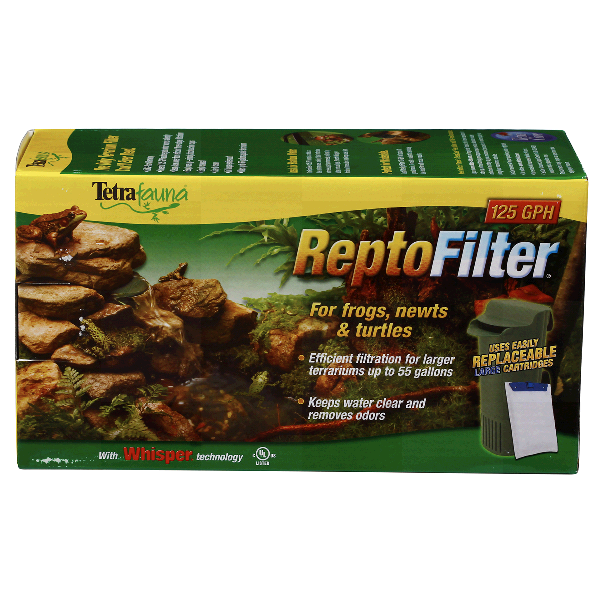 slide 6 of 8, Tetra Fauna ReptoFilter, 1 ct