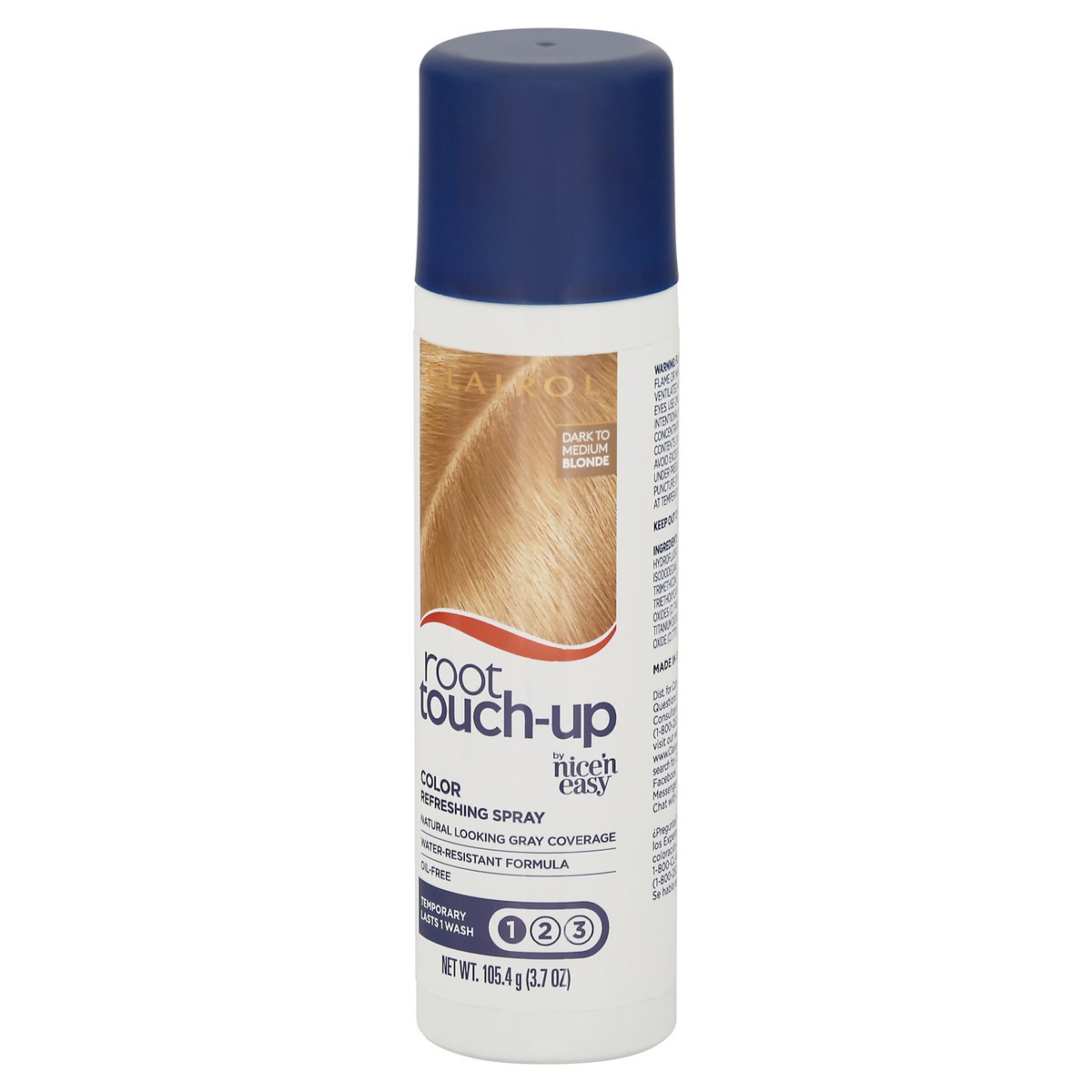 slide 3 of 9, CLAIROL Color Refreshing Spray Root Spray Dark To Medium Blonde, 1 106.7 gram
