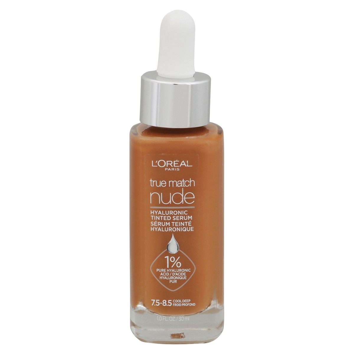 slide 1 of 5, L'Oréal True Match Nude Cool Deep 7.5-8.5 Hyaluronic Tinted Serum 1.0 fl oz, 1 fl oz