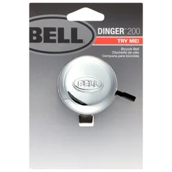 Bell Chrome Dinger 200 Bicycle Bell, 1 each