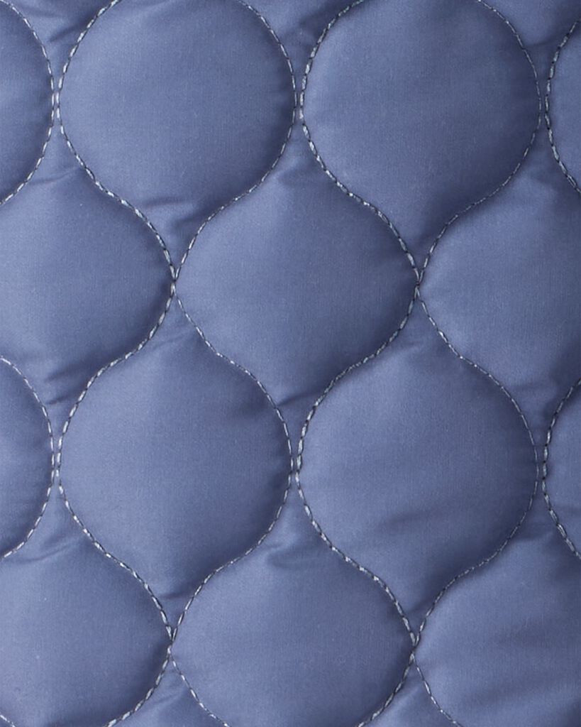 slide 4 of 4, Carter's Baby Boy 1-Piece Quilted Pram Snowsuit - Navy Blue 6-9, 1 ct