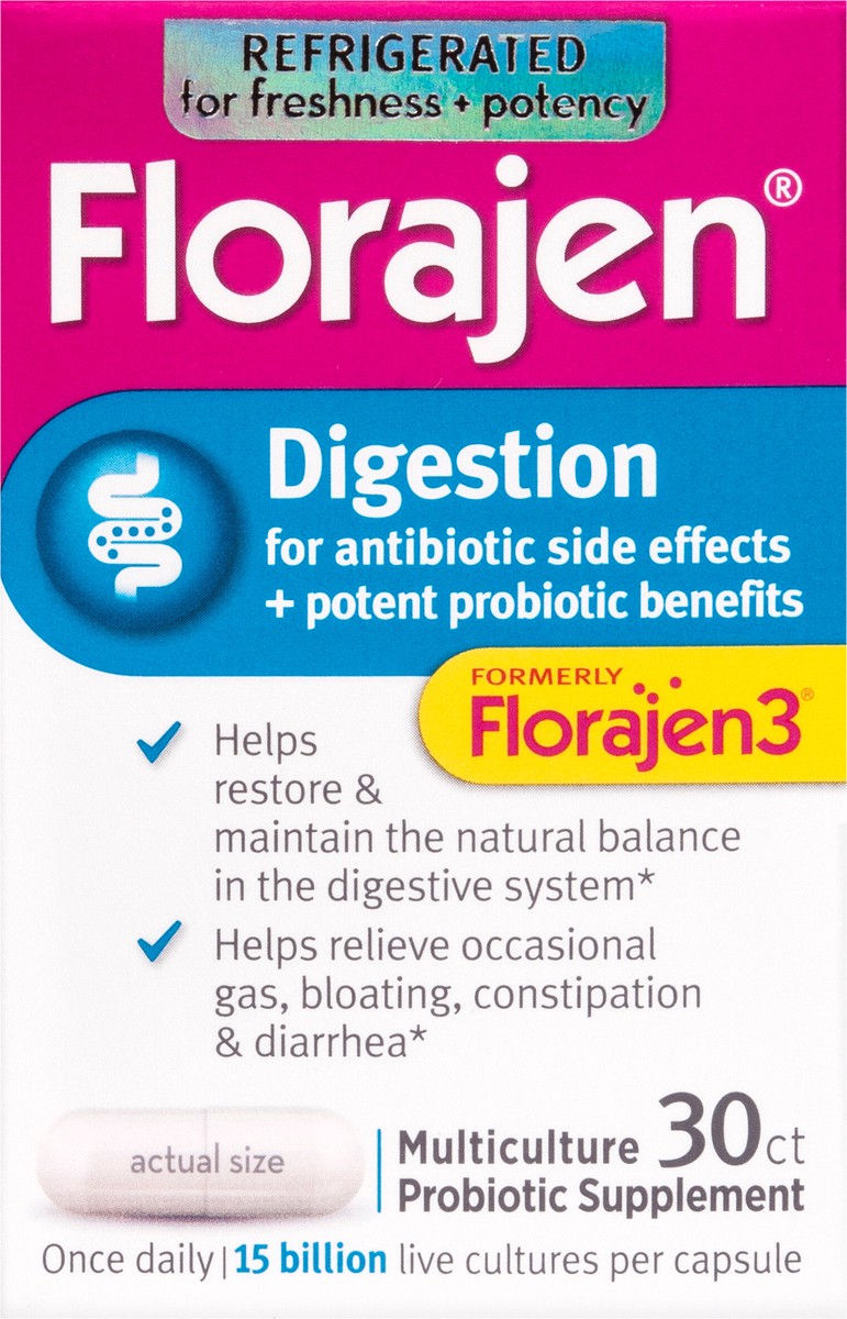 slide 4 of 7, Florajen Probiotic Digestion, 30 ct