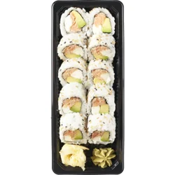 Hissho Sushi Maple Smoked Salmon Bagel Roll