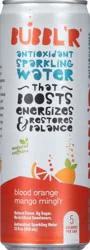 Bubbl'r Blood Orange Mango Mingl'r Antioxidant Sparkling Water - 12 oz