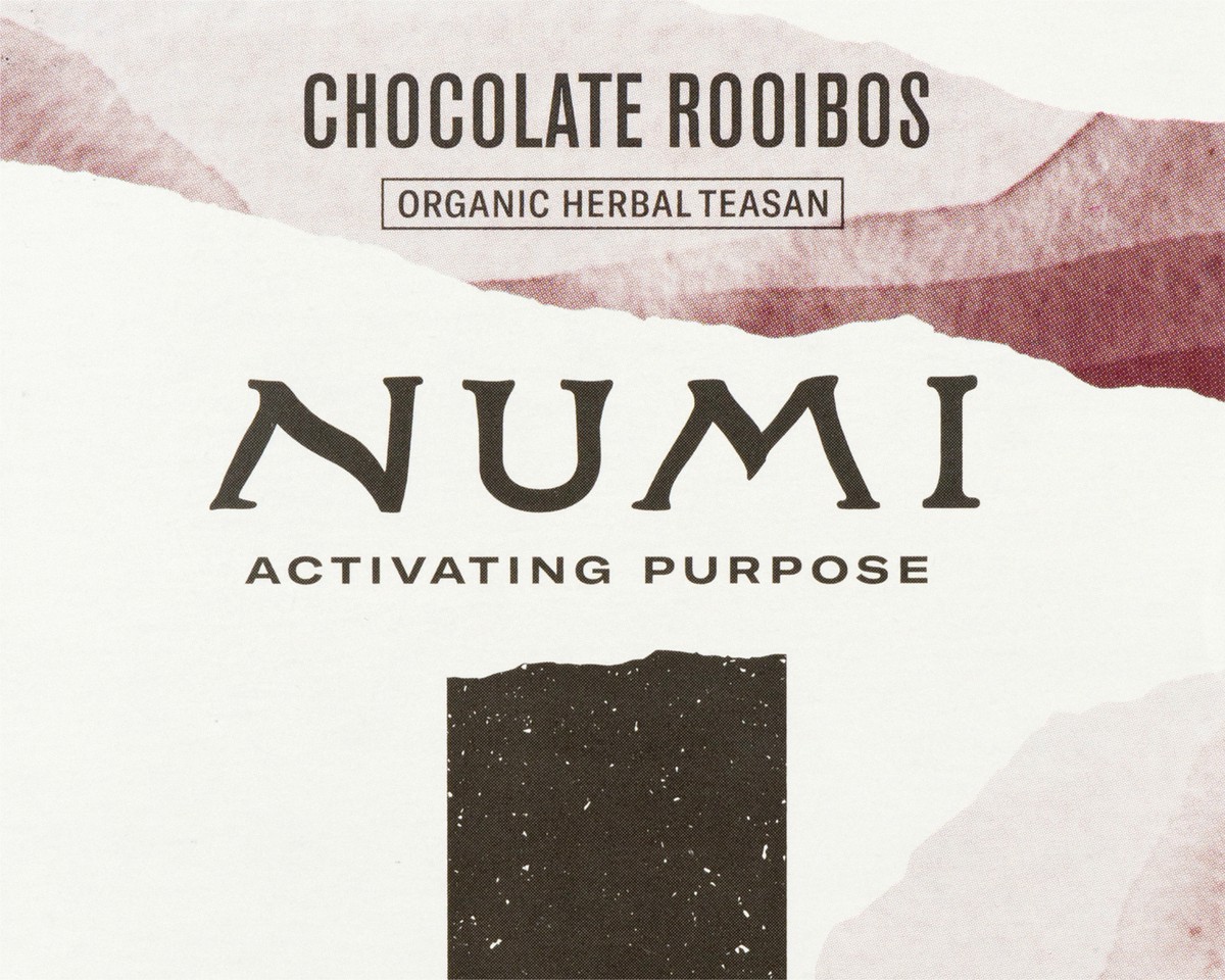 slide 3 of 9, Numi Organic Tea Bags Chocolate Rooibos Herbal Tea Bags - 16 ct, 16 ct