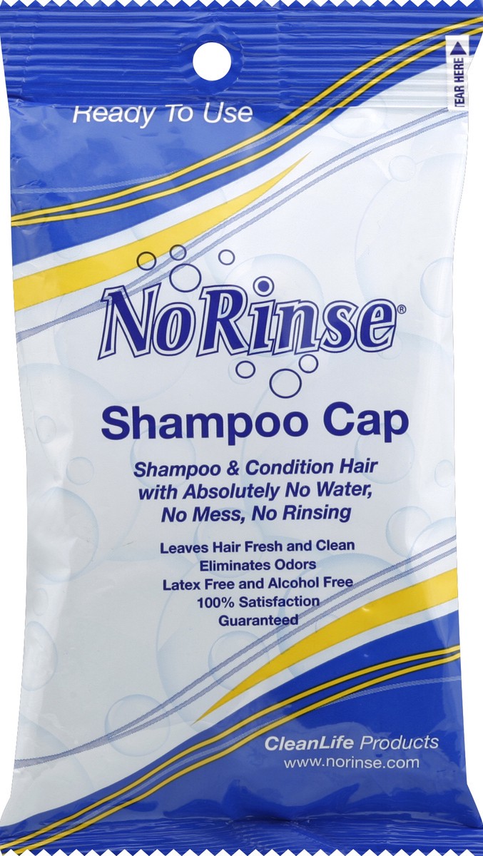 slide 1 of 7, NO RINSE Shampoo Cap 1 ea, 1 ct