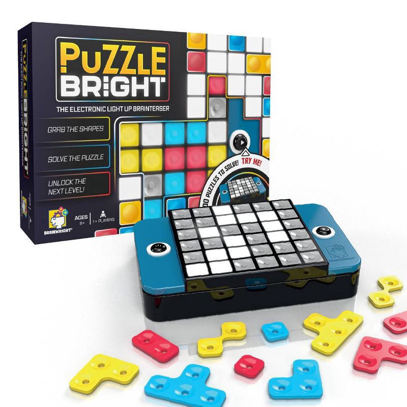 slide 8 of 8, Brainwright Puzzle Bright Electronic Game, 1 ct