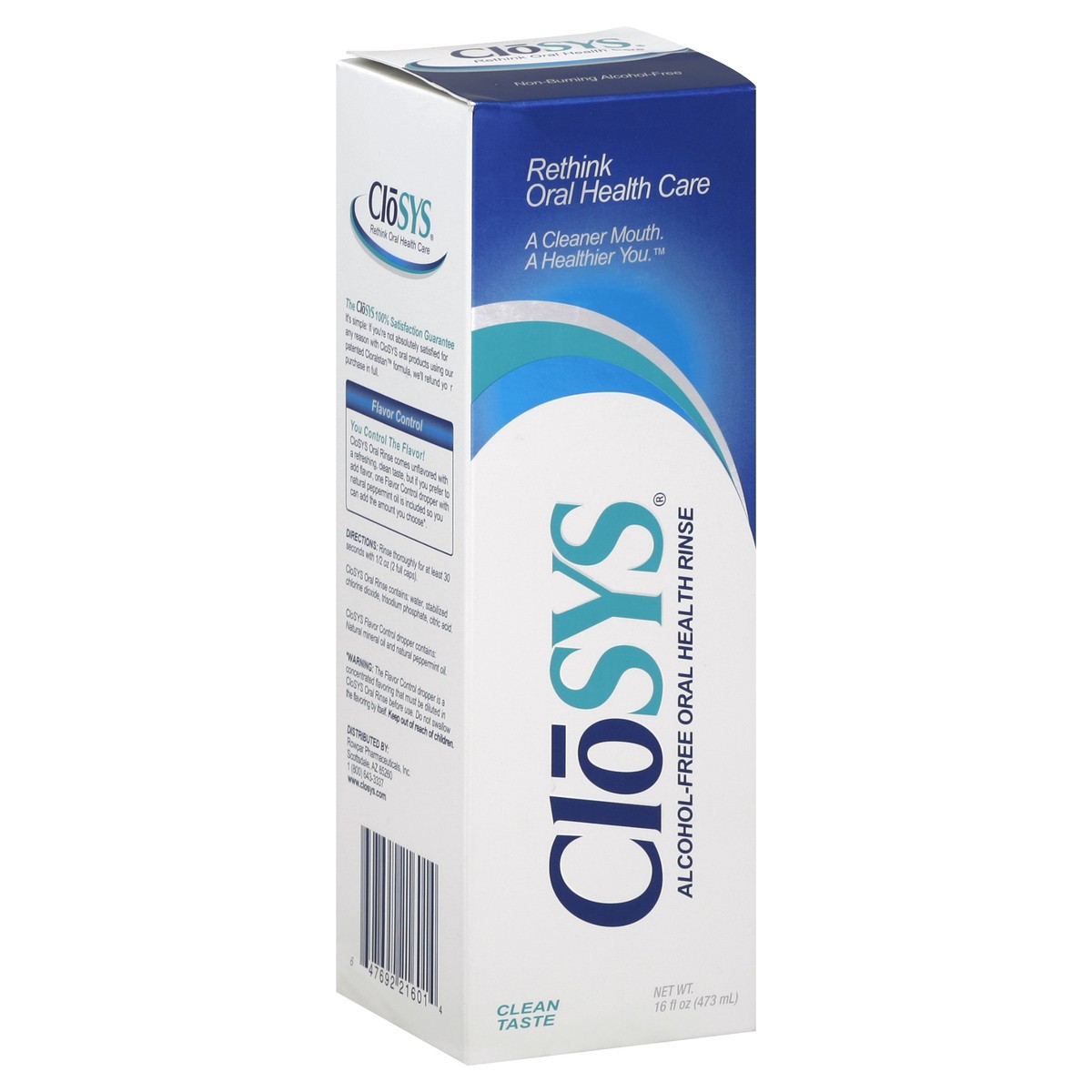slide 2 of 5, CloSYS Oral Health Rinse 16 oz, 16 oz