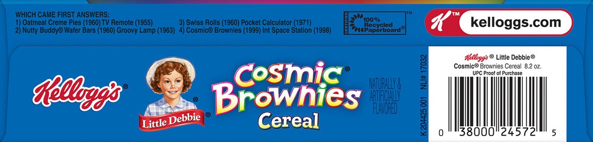 slide 3 of 10, Little Debbie Cosmic Brownies Cereal 8.2 oz, 8.2 oz