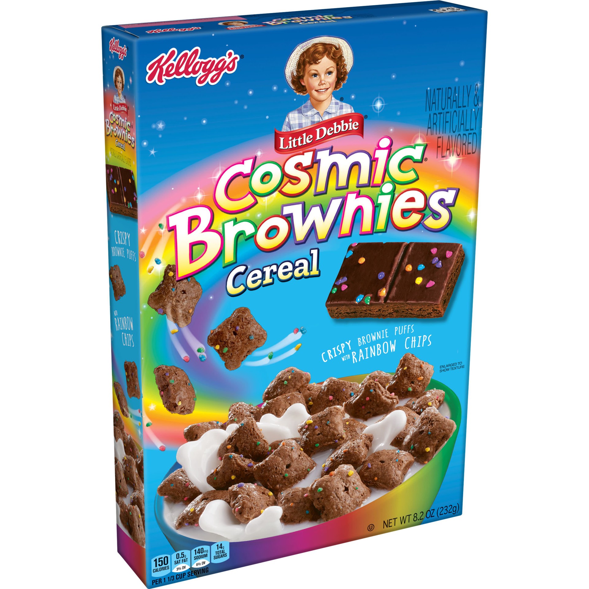 slide 1 of 10, Little Debbie Cosmic Brownies Cereal 8.2 oz, 8.2 oz