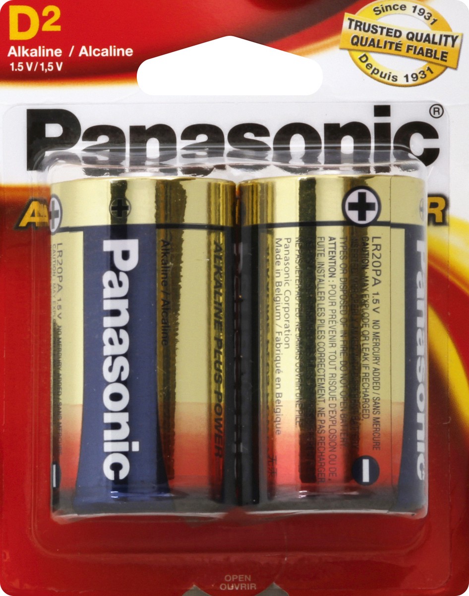 slide 1 of 1, Panasonic Battery 2 ea, 2 ct