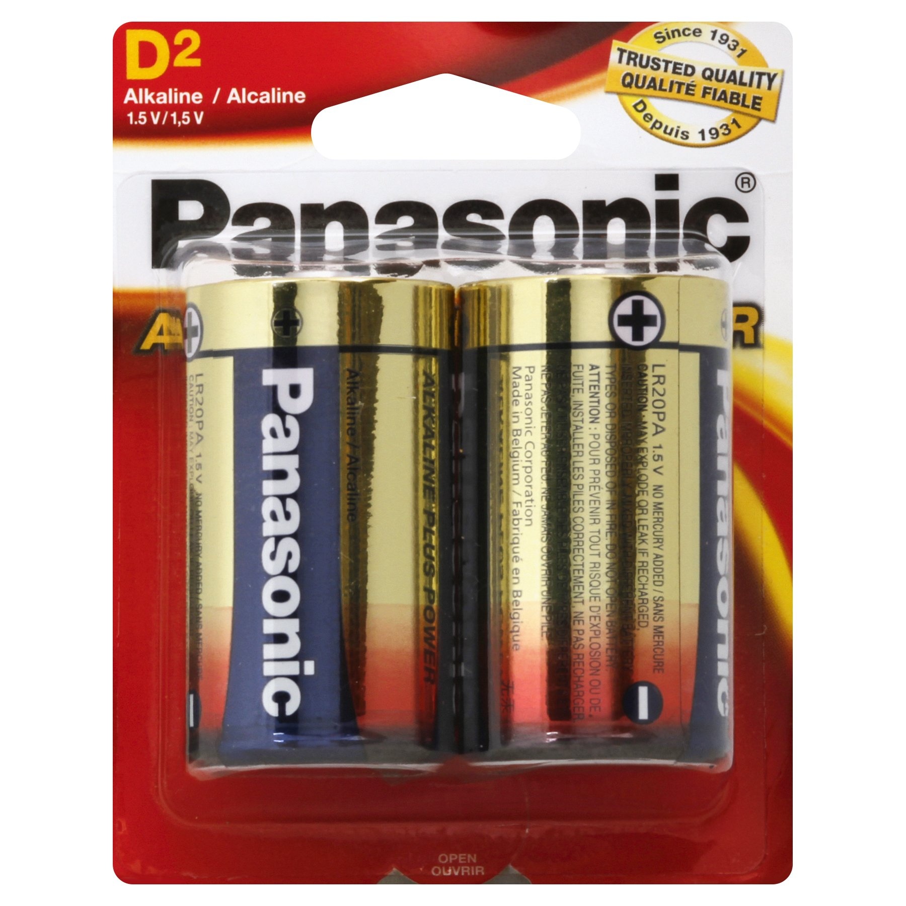 slide 1 of 1, Panasonic Battery 2 ea, 2 ct