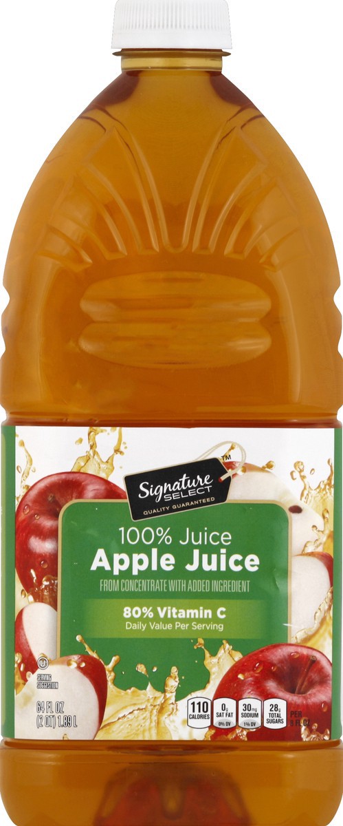 slide 4 of 4, Signature Select 100% Juice - 64 oz, 64 oz