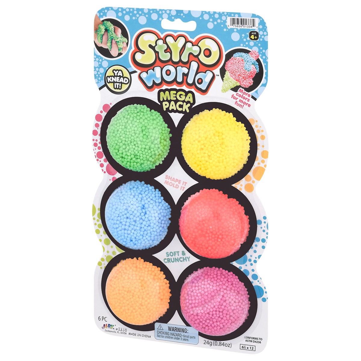 slide 5 of 10, Styro World Soft & Crunchy Mega Pack Styro Pieces 6 ea, 6 ct