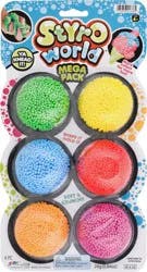 Styro World Soft & Crunchy Mega Pack Styro Pieces 6 ea