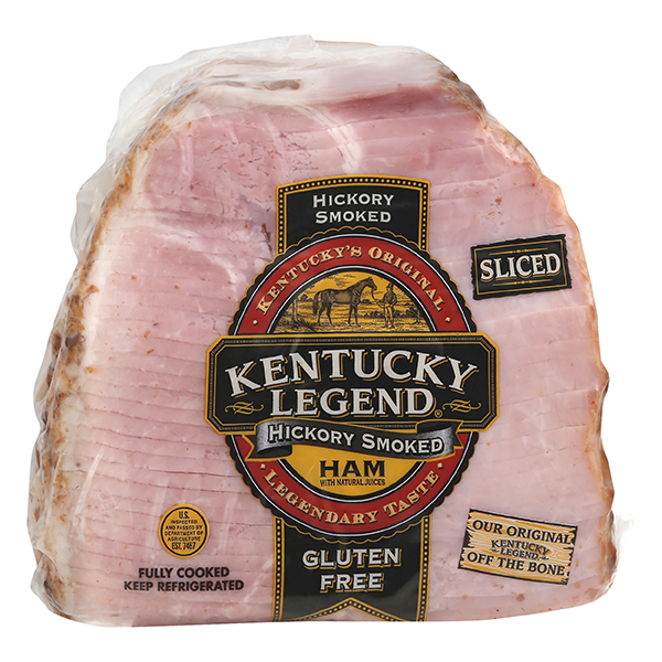 slide 1 of 1, Kentucky Legend Sliced Hickory Smoked Quarter Ham, per lb