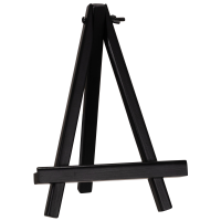 slide 9 of 9, Malden Wood Display Easel Black 5.5 inch, 1 ct