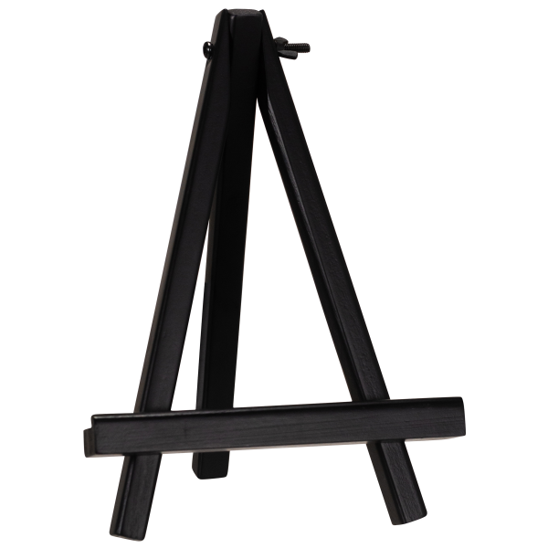 slide 4 of 9, Malden Wood Display Easel Black 5.5 inch, 1 ct