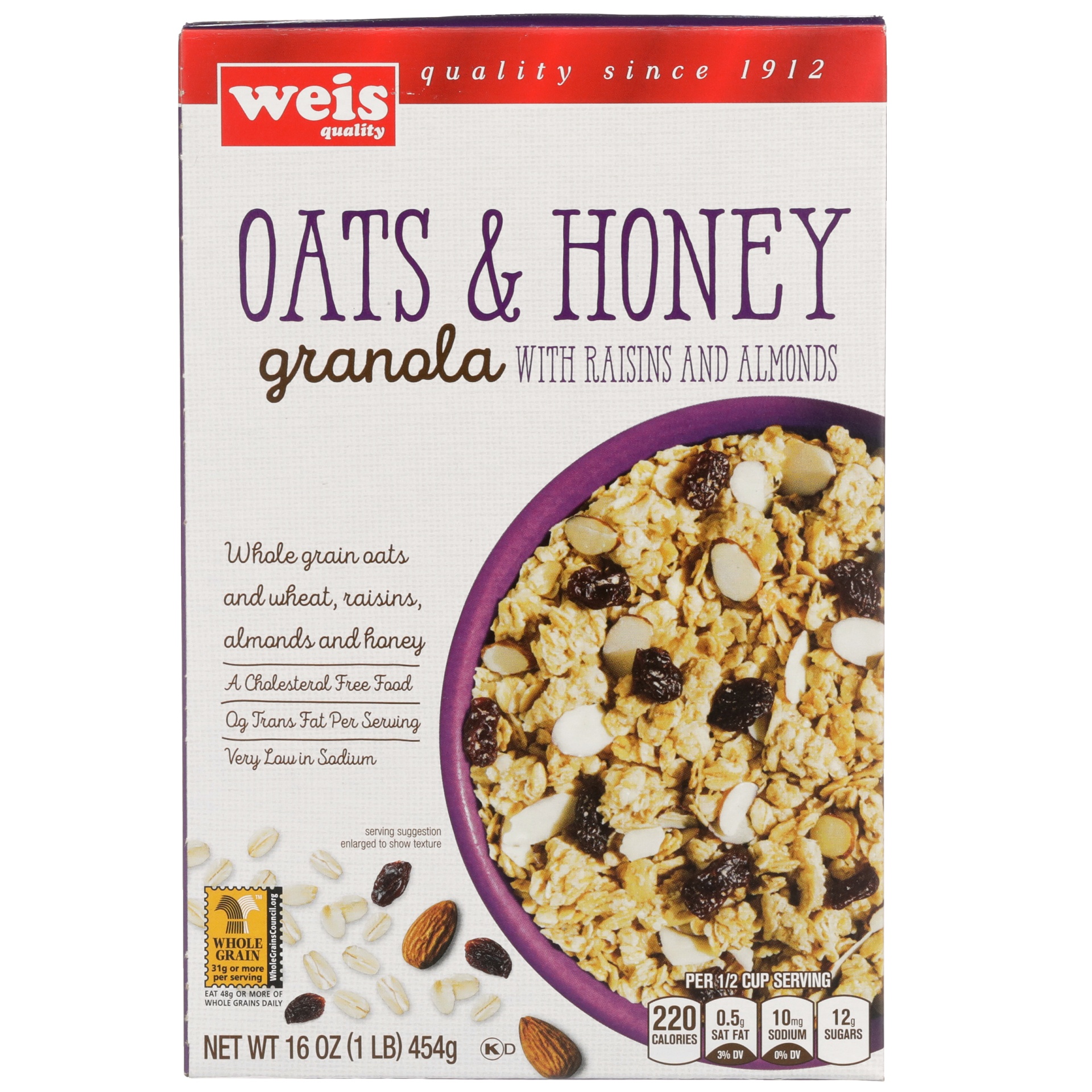 slide 1 of 6, Weis Quality Original Instant Oatmeal, 11.8 oz