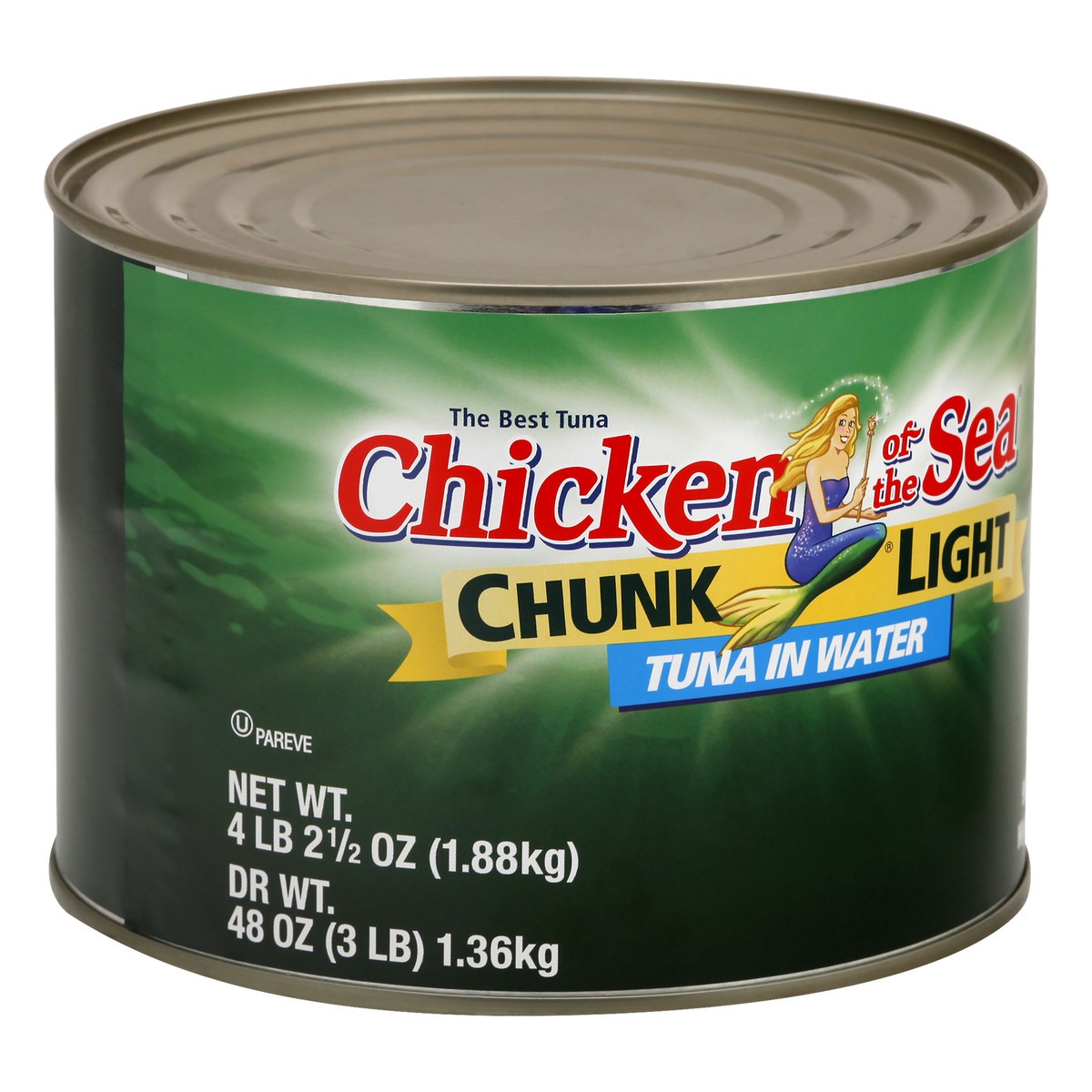 slide 9 of 10, Chicken of the Sea Tuna Light Chunk In Water, 1.88 kg