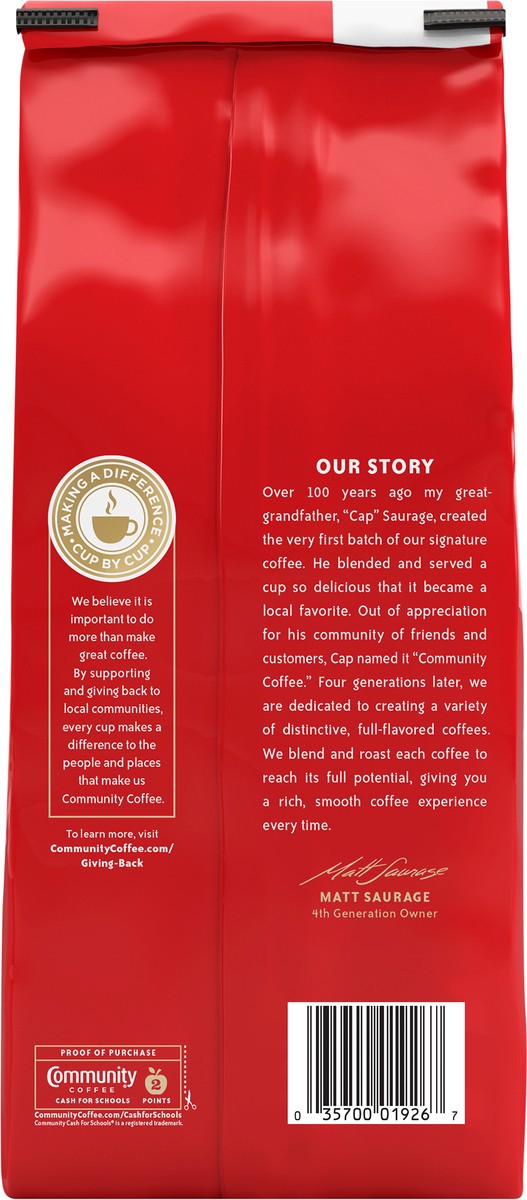 slide 3 of 9, Community Coffee Decaf coffee, 20 oz