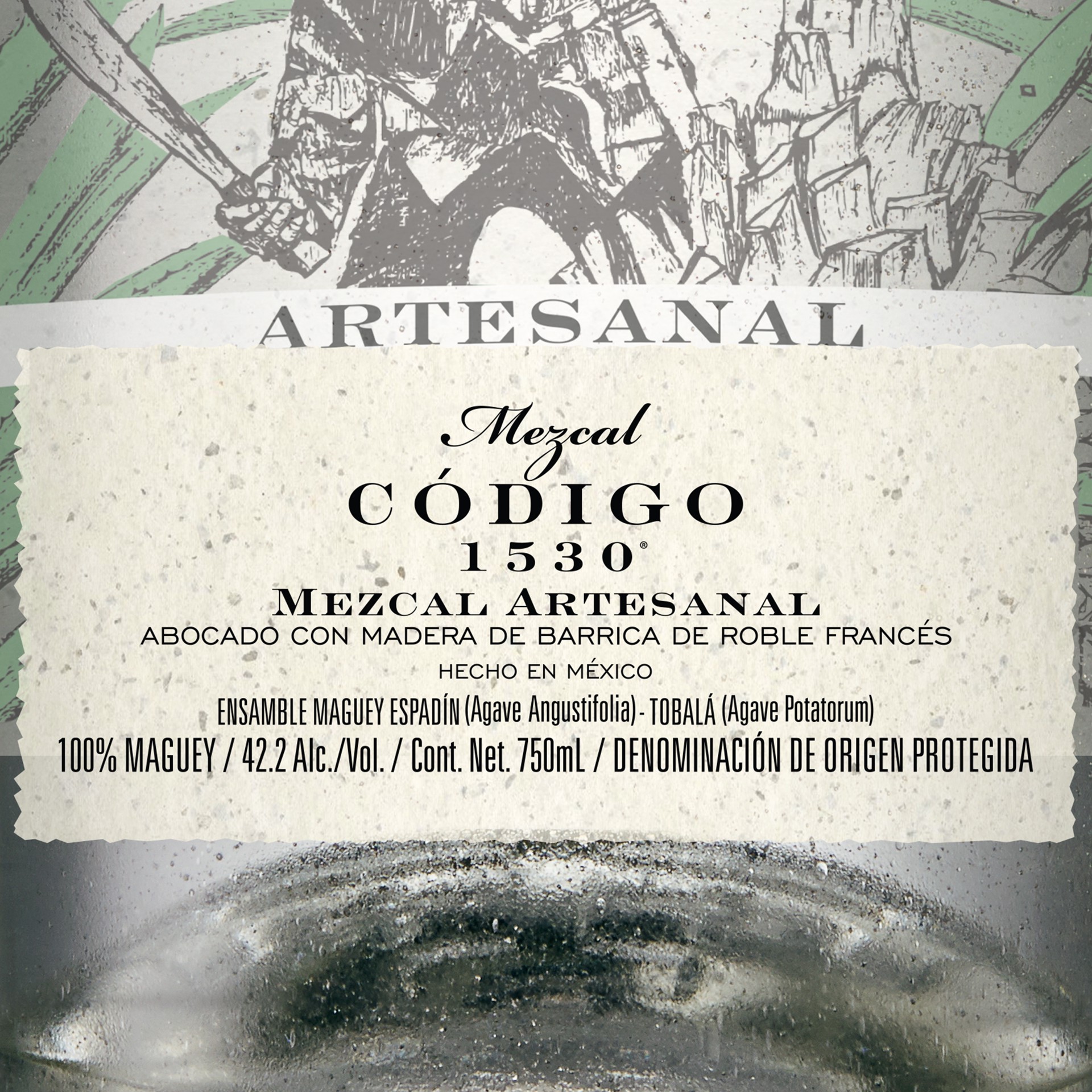 slide 2 of 9, Codigo 1530 Código 1530 Artesanal Mezcal, 750 mL Bottle, 42.2% ABV, 750 ml