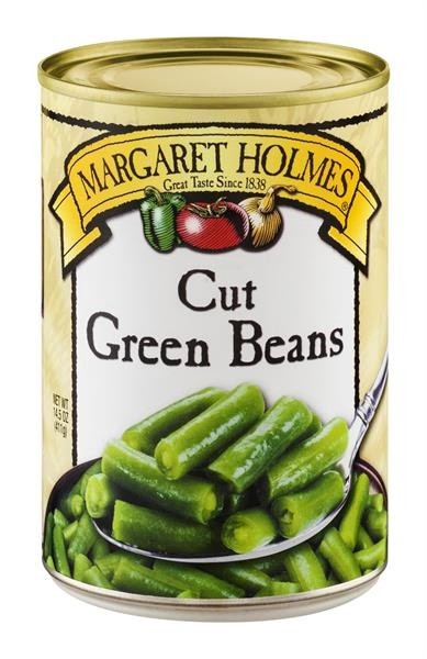 slide 1 of 11, Margaret Holmes Cut Green Beans, 14.5 oz