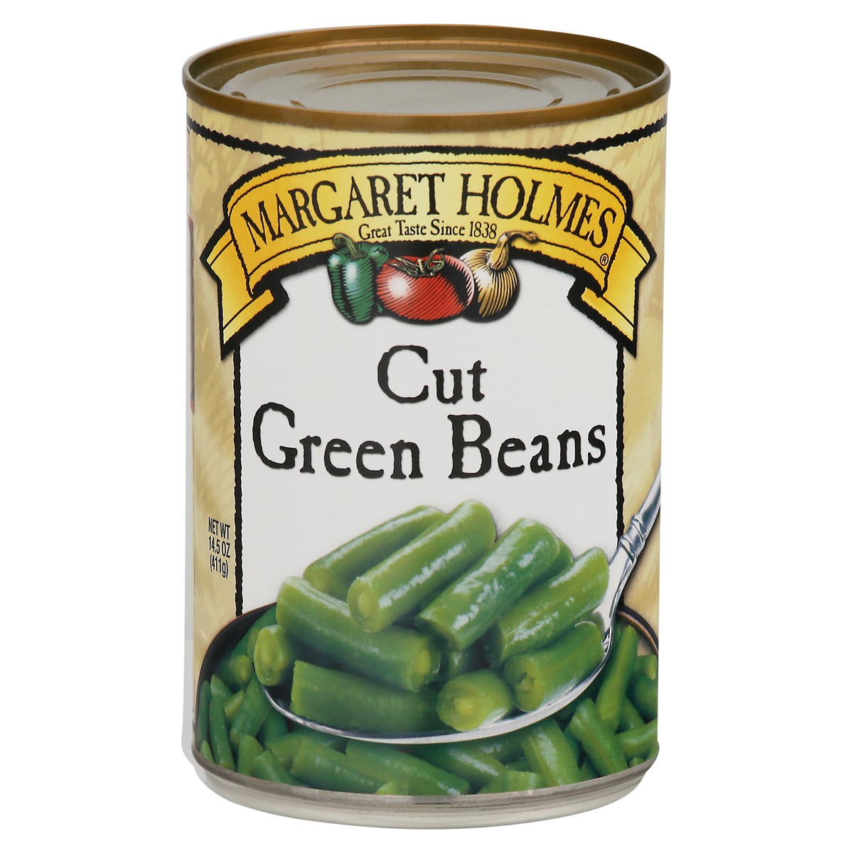 slide 11 of 11, Margaret Holmes Cut Green Beans, 14.5 oz