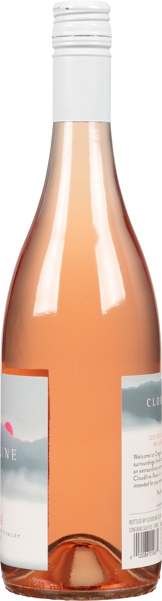 slide 4 of 9, Cloudline Willamette Valley Oregon Rose 750 ml Bottle, 