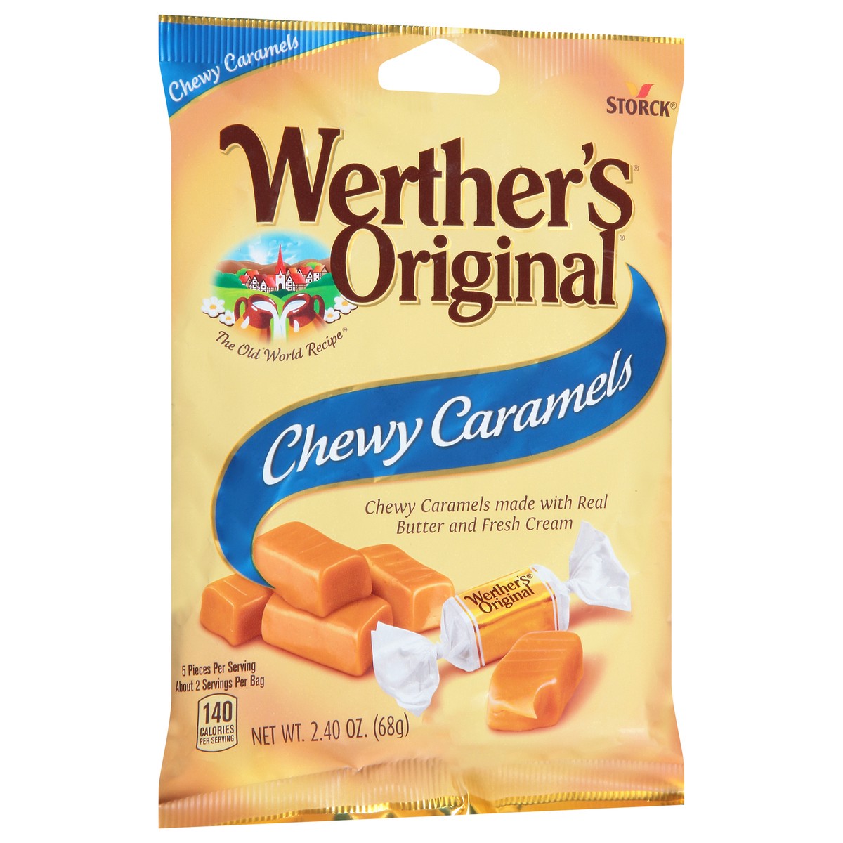 slide 2 of 11, Werther's Original Chewy Caramels 2.40 oz, 2.4 oz