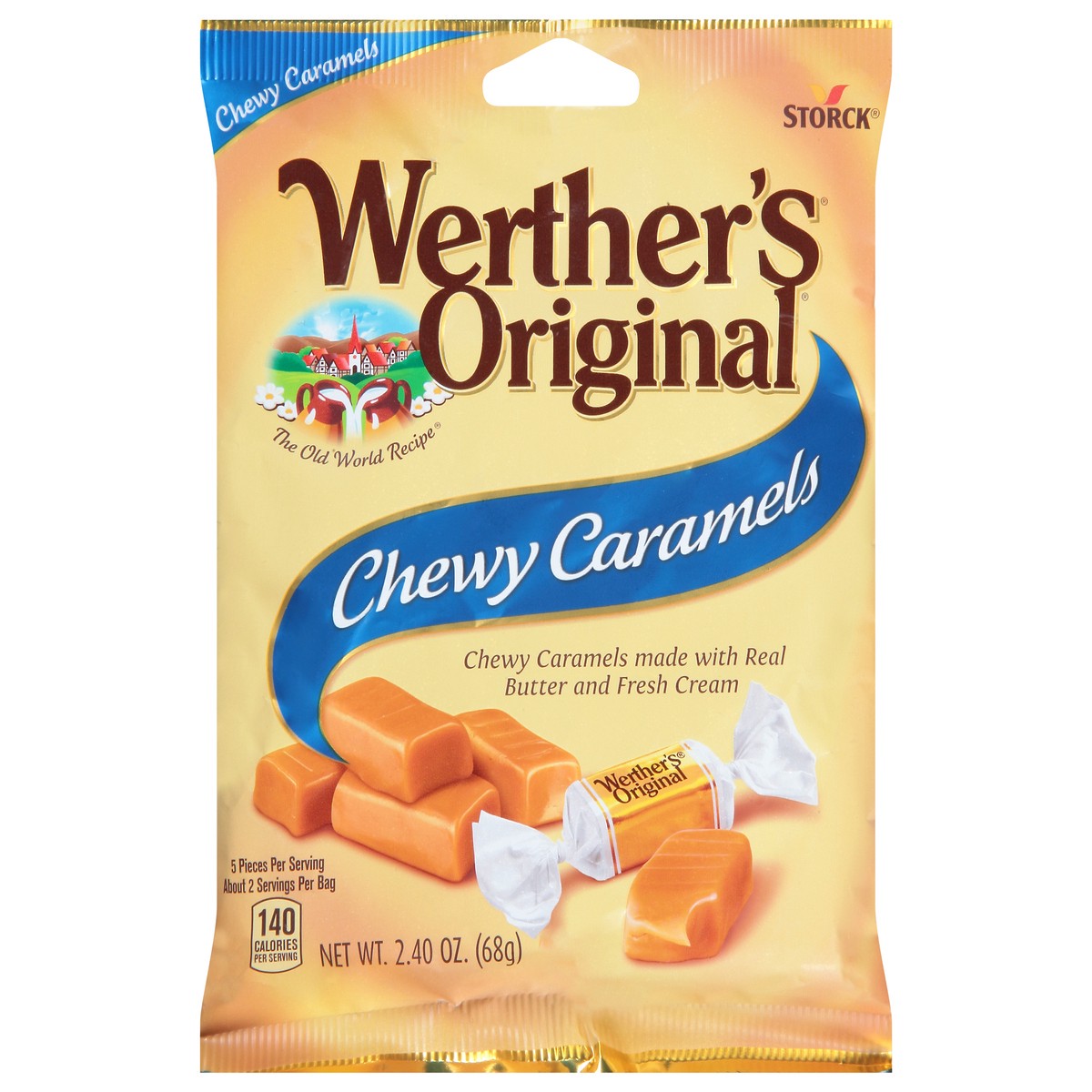 slide 11 of 11, Werther's Original Chewy Caramels 2.40 oz, 2.4 oz