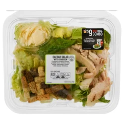 Giant Caesar Salad Bowl with Chicken