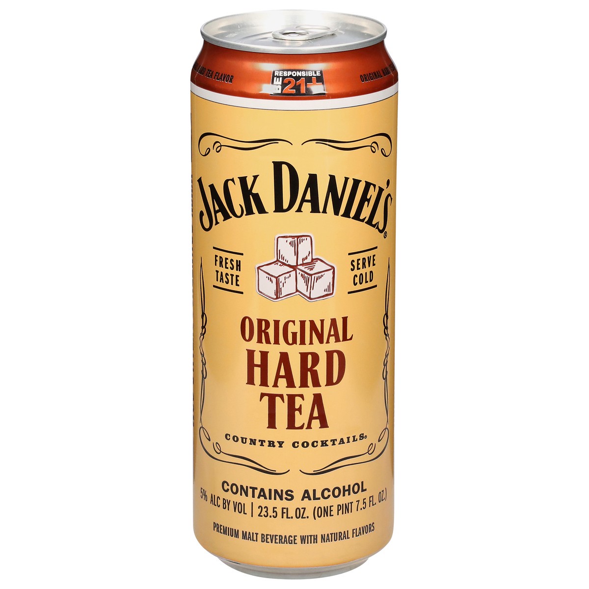 slide 5 of 11, Jack Daniel'S Country Cocktail Hard Tea Variety Pack Jack Daniel's Country Cocktails Original Hard Tea 23.5 fl oz Aluminum Can, 5.0% ABV, Domestic Flavored Malt Beverage, 1 ct