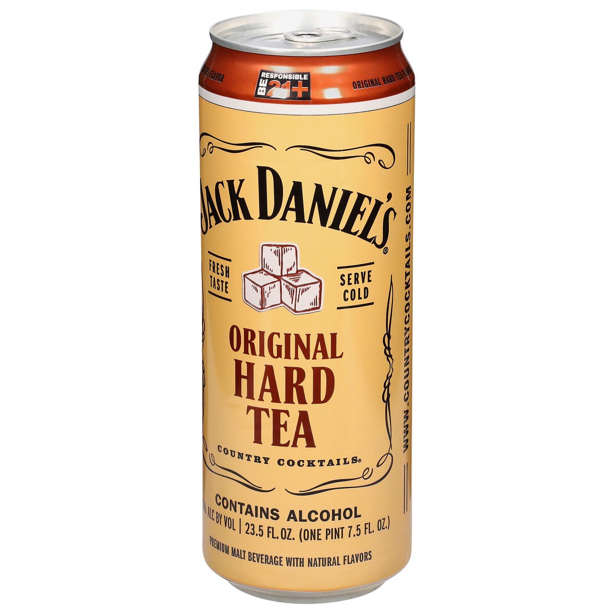 slide 8 of 11, Jack Daniel'S Country Cocktail Hard Tea Variety Pack Jack Daniel's Country Cocktails Original Hard Tea 23.5 fl oz Aluminum Can, 5.0% ABV, Domestic Flavored Malt Beverage, 1 ct