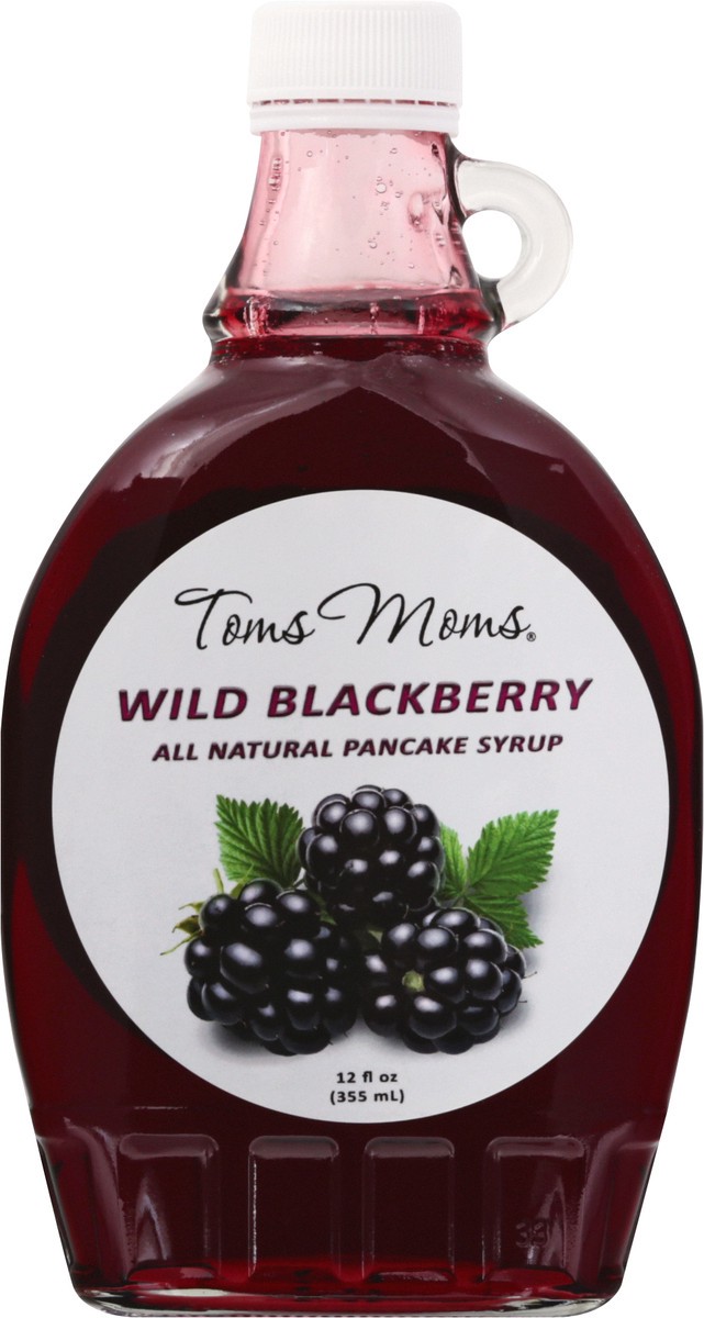 slide 7 of 13, Tom's Mom's All Natural Wild Blackberry Pancake Syrup 12 oz, 12 oz