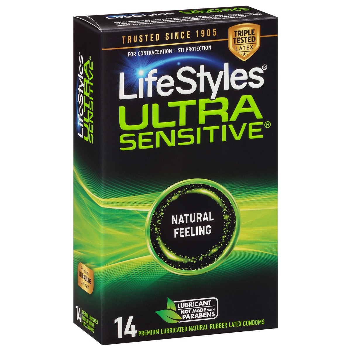 slide 4 of 11, Lifestyles Ultra Sensitive Condoms, 14 ct