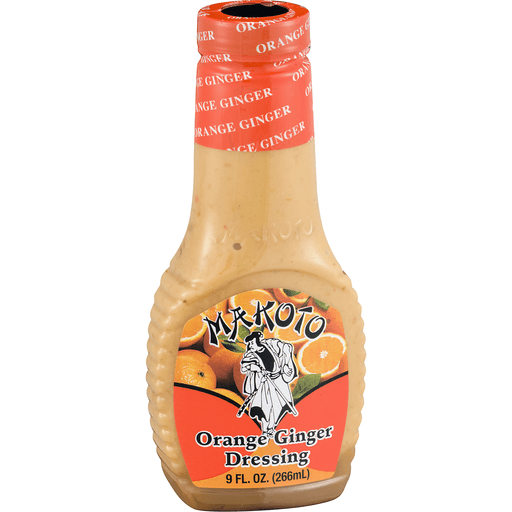 slide 6 of 8, Makoto Orange Ginger Dressing, 9 oz