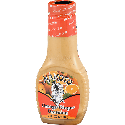 slide 8 of 8, Makoto Orange Ginger Dressing, 9 oz