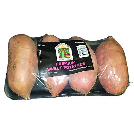 slide 1 of 1, Usa Sweet Potato Tray Prepackaged - 24 Oz., 4 ct