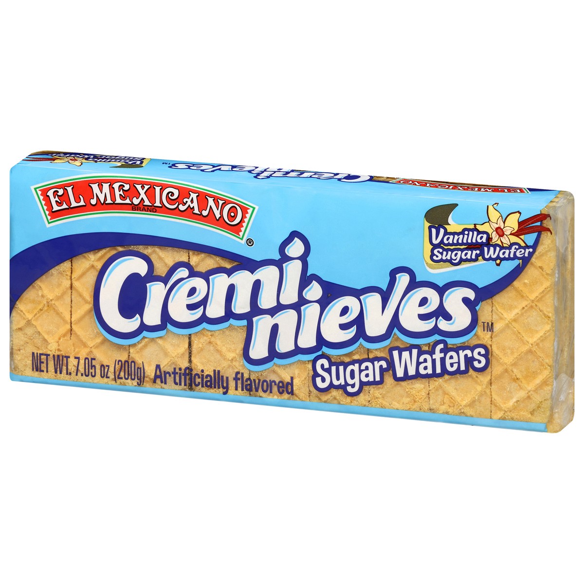 slide 7 of 13, El Mexicano Cremi Nieves Vanilla Sugar Wafers 7.05 oz, 7.05 oz