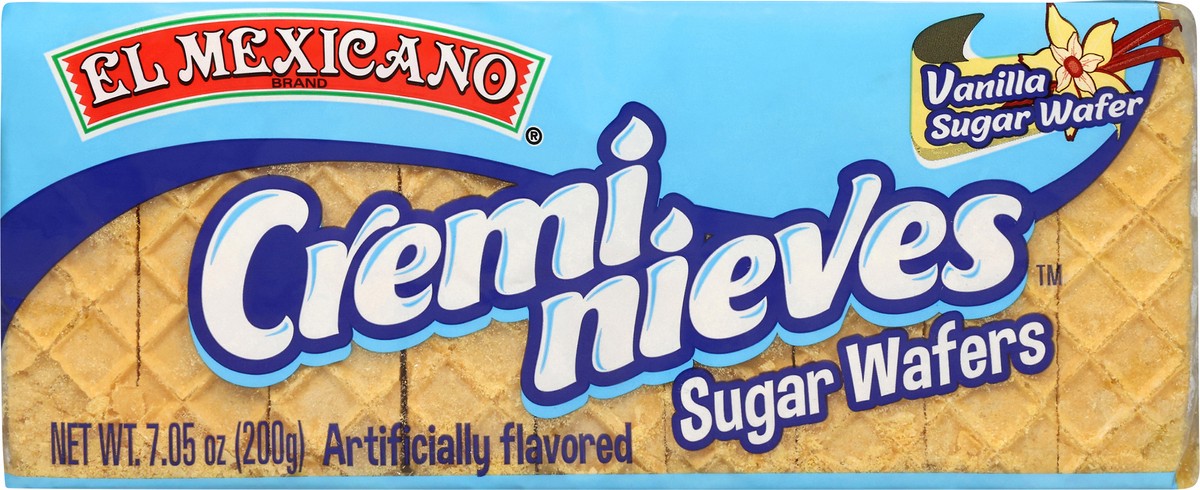 slide 9 of 13, El Mexicano Cremi Nieves Vanilla Sugar Wafers 7.05 oz, 7.05 oz