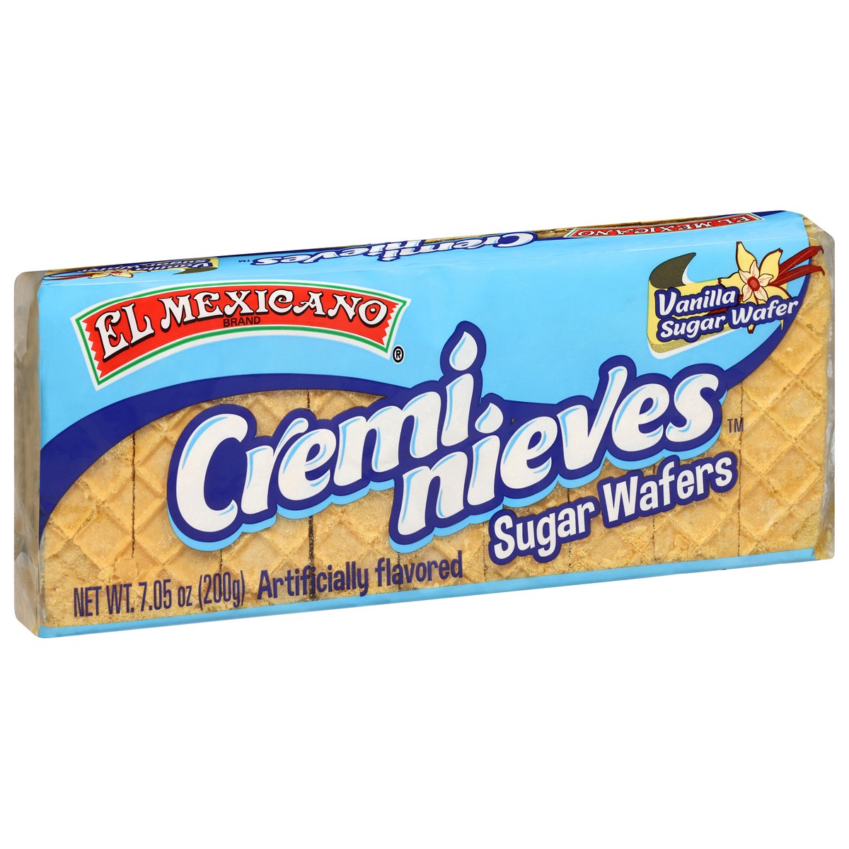 slide 4 of 13, El Mexicano Cremi Nieves Vanilla Sugar Wafers 7.05 oz, 7.05 oz