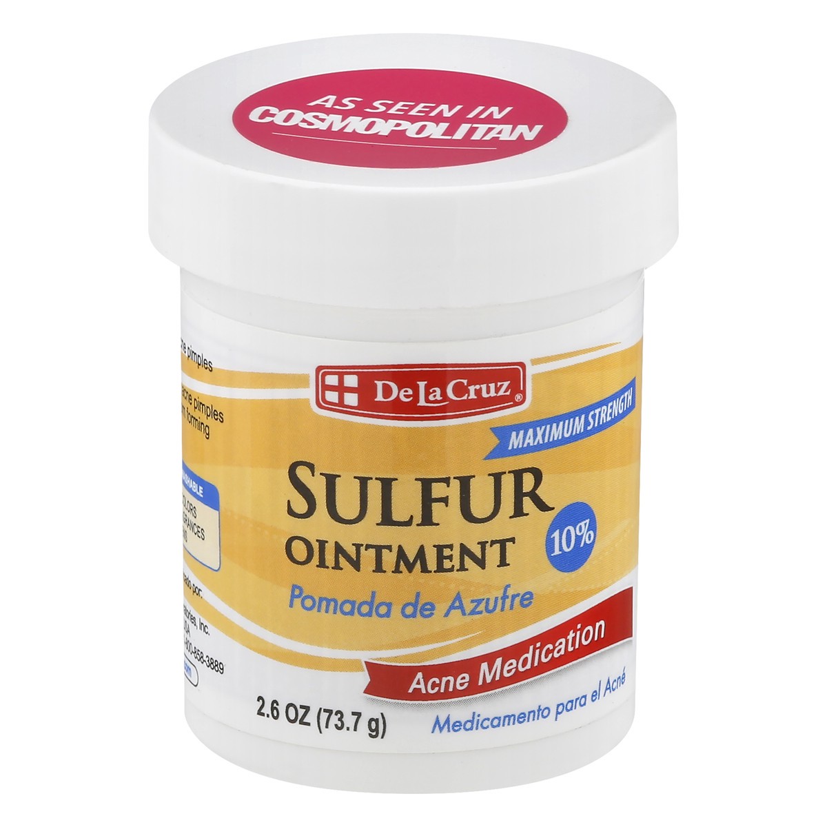 slide 6 of 11, De la Cruz Maximum Strength Sulfur Ointment 2.6 oz, 2.6 oz