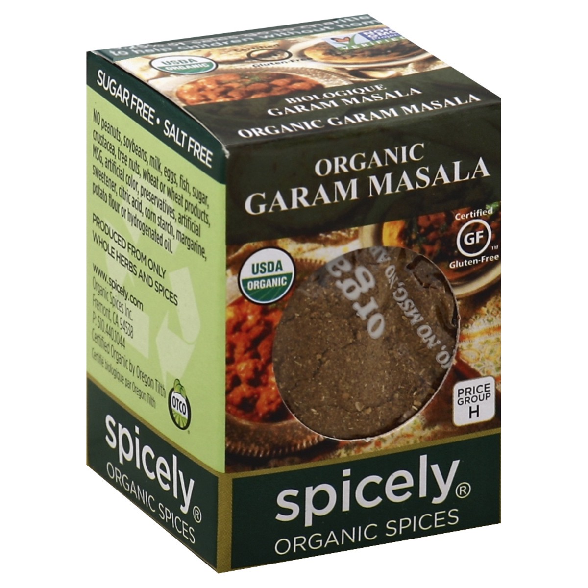 slide 4 of 4, Spicely Organic Spices Garam Masala 0.5 oz, 0.5 oz